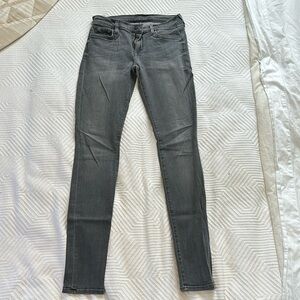 7 for all Mankind Gray Jeans